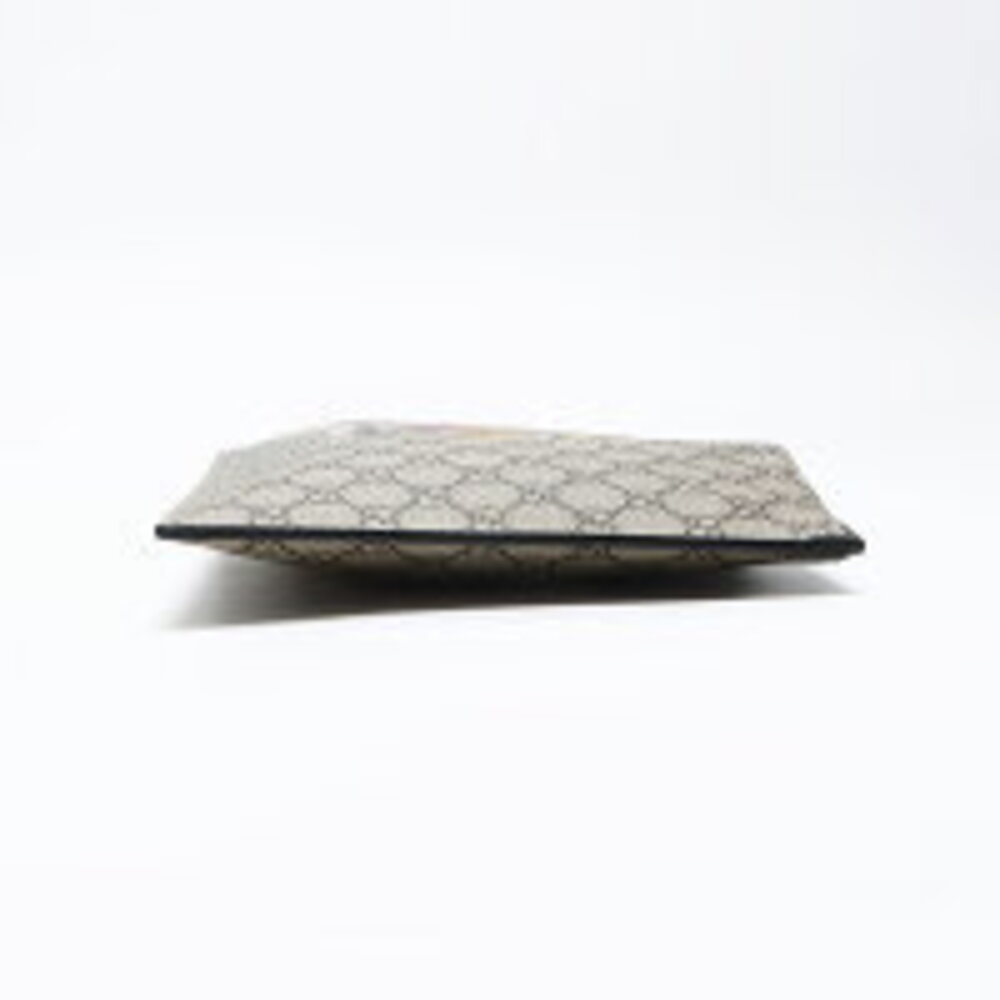 Gucci GG Supreme Tiger Clutch Bag Beige - Picture 5 of 11
